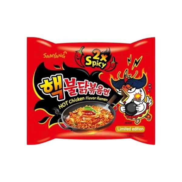 Samyang Buldak Rot 2xSpicy Hot Chicken Flavor Ramen 8x5x135g - Hype Trade GmbH B2B
