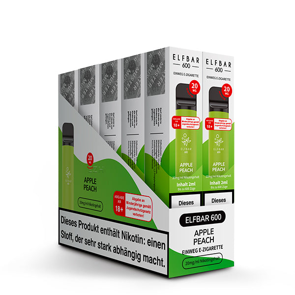ELFBAR 600 Apple Peach - 20mg - Hype Trade GmbH B2B