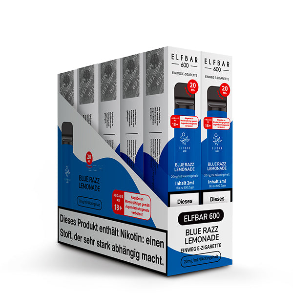 ELFBAR 600 Blue Razz Lemonade - 20mg - Hype Trade GmbH B2B
