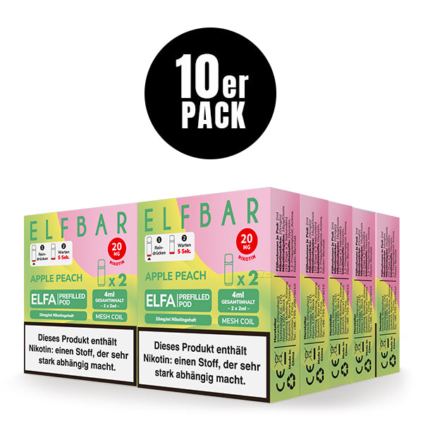 ELFBAR - ELFA Pod Apple Peach - Hype Trade GmbH B2B