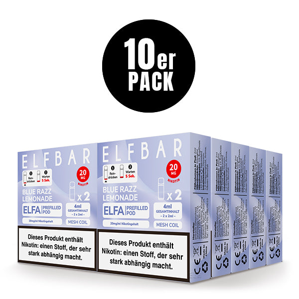 ELFBAR - ELFA Pod Blue Razz Lemonade - Hype Trade GmbH B2B