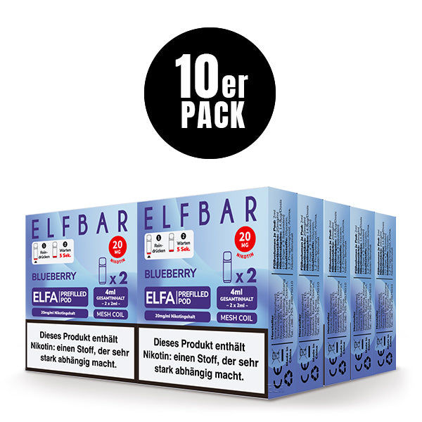 ELFBAR - ELFA Pod Blueberry - Hype Trade GmbH B2B