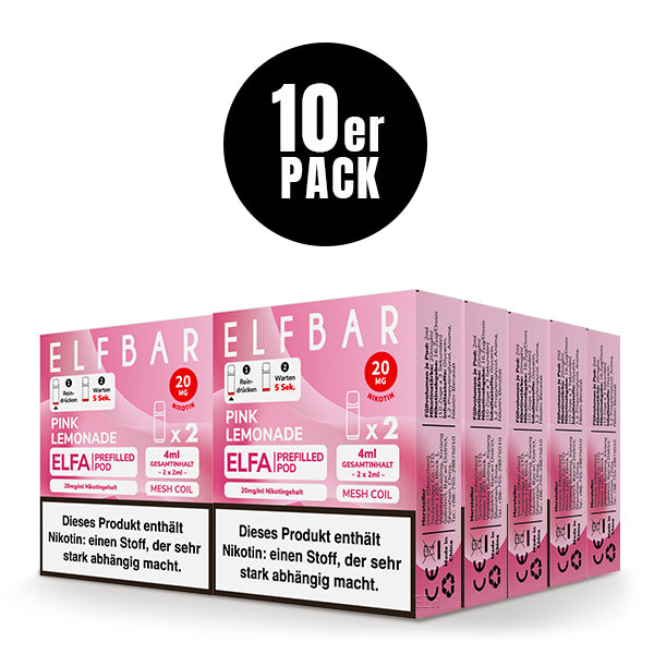 ELFBAR - ELFA Pod Pink Lemonade - Hype Trade GmbH B2B